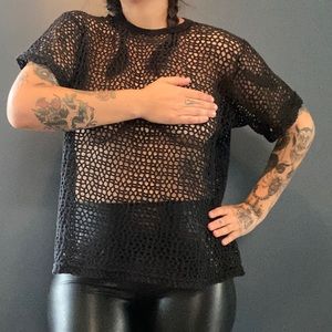 Vintage mesh t-shirt